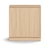 Szafa Qbus Cokół, Otwarte Uchwyty, 868x800x400 Mm, Dąb