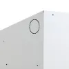 Szafa Ubraniowa Classic Ze Skośnym Daszkiem, Na Nóżkach, 2 Moduły, 2100x800x550 Mm, Niebieski