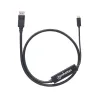 Kabel Adapter Usb C-dp M/m 1,0m Alt Mode/displayport Czarny