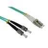 Patchcord Lc/upc-st/upc Duplex 2mm Lszh Om3 50/125 20m