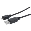 Kabel Usb A-microb M/m 1,8m Usb2.0 Hi-speed Czarny