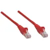 Patch Cord Cat5e Utp 2,0m Czerwony 100% Miedź