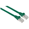 Patch Cord Cat5e F/utp 20m Zielony 100% Miedź