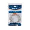 Patch Cord Cat6 Utp 10m Szary 100% Miedź