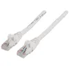 Kabel Krosowy Patchcord U/utp Cat6 7,5m Biały 100% Miedź