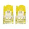 Patchcord Cat6a Sftp 10gbit 500mhz Lsoh/lszh 2m żółty