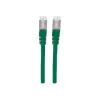 Patchcord Cat6a Sftp 10gbit 500mhz Lsoh/lszh 2m Zielony