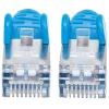 Patchcord Cat6a Sftp 10gbit 500mhz Lsoh/lszh 0,5m Niebieski