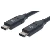 Kabel Superspeed Usb 3.1 C-c M/m 1m Gen2 Czarny
