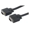 Kabel Monitorowy Svga D-sub 15m-15m Z Ferrytem 15m Czarny