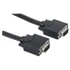 Kabel Monitorowy Svga D-sub 15m-15m Z Ferrytem 15m Czarny