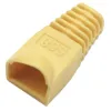 Osłonka Wtyku Rj45 6.2mm żółta 10 Sztuk
