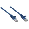 Patchcord Cat6a Sftp 10gbit 500mhz Lsoh/lszh 0,25m Niebieski