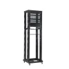 Rama Stojąca 29u Rack 19 600x600, Podwójna, Na Kółkach