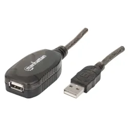 Kabel Przedłużacz Usb 2.0 A-a M/f Aktywny 20m