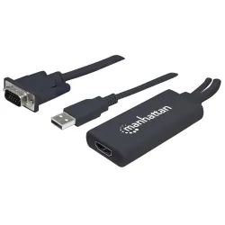 Konwerter Adapter Vga Z Usb Audio Na Hdmi 1080p 29cm