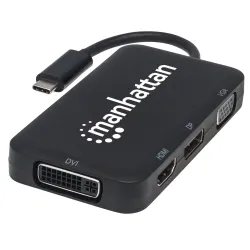 Adapter Av Usb-c Na Hdmi/dp/dvi/vga 4k60hz