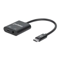 Adapter Słuchawkowy Usb-c Na Jack 3.5mm Z Usb-c Pd