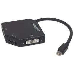 Adapter Av 3w1 Mini Displayport Na Vga/dvi/hdmi 1080p/4k