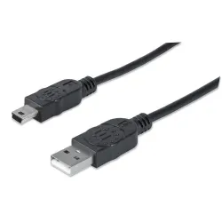 Kabel Hi-speed Usb 2.0 A Mini-b Canon M/m 1,8m Czarny