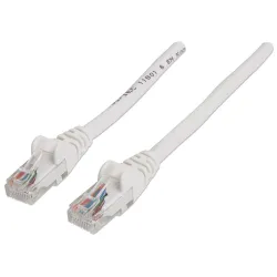 Patch Cord Cat6 Utp 10m Biały 100% Miedź