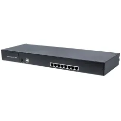 8-portowy Przełącznik Kvm Cat5 Vga Do Konsoli Kvm Lcd