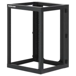 Rama Rack 19 15u 604x555, Wisząca, Tylne Otwarcie, 4 Słupki