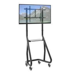 Stojak Mobilny Do Telewizora 37-80 Cali 80kg Z Półką Av