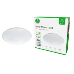 Sufitowa Smart Lampa Led 30cm Zdalnie Sterowana Wifi, R5111