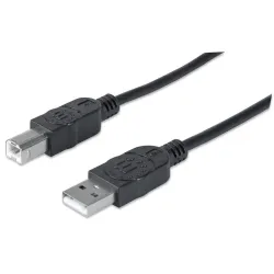 Kabel Usb A-b M/m 1,0m Usb2.0 Hi-speed Czarny