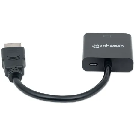 Konwerter Hdmi Na Vga 1080p M/f Zasilanie Micro Usb Blister