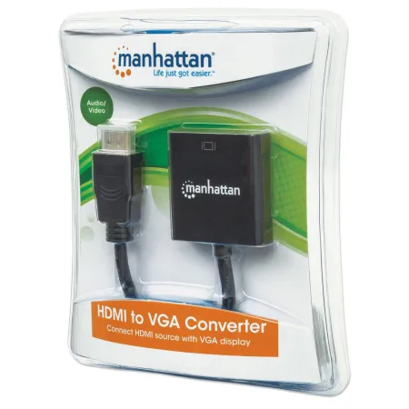 Konwerter Hdmi Na Vga 1080p M/f Zasilanie Micro Usb Blister