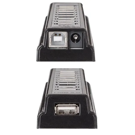 Hub Usb 2.0 10 Portów Z Zasilaczem
