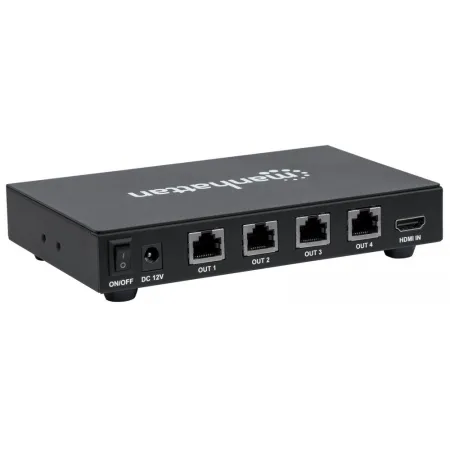 4-portowy Nadajnik Extender Splitter Hdmi Cat6 50m 1080p