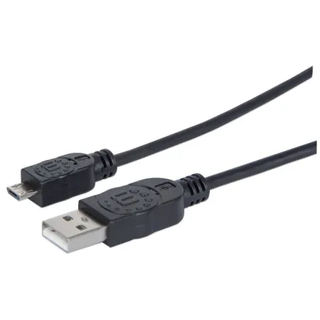 Kabel Usb A-microb M/m 1,8m Usb2.0 Hi-speed Czarny