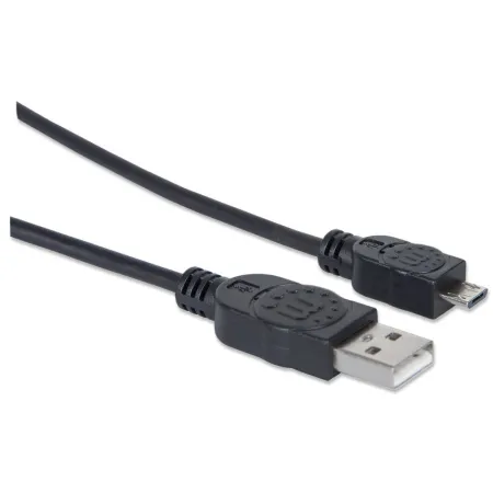 Kabel Usb A-microb M/m 1,8m Usb2.0 Hi-speed Czarny