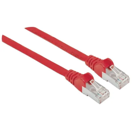 Patchcord Cat6a Sftp 10gbit 500mhz Lsoh/lszh 1m Czerwony
