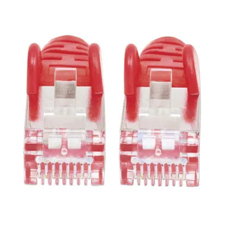 Patchcord Cat6a Sftp 10gbit 500mhz Lsoh/lszh 1m Czerwony