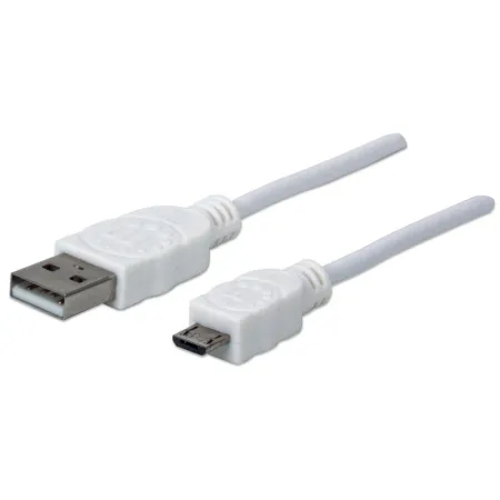 Kabel Usb A-microb M/m 1,0m Usb2.0 Hi-speed Biały