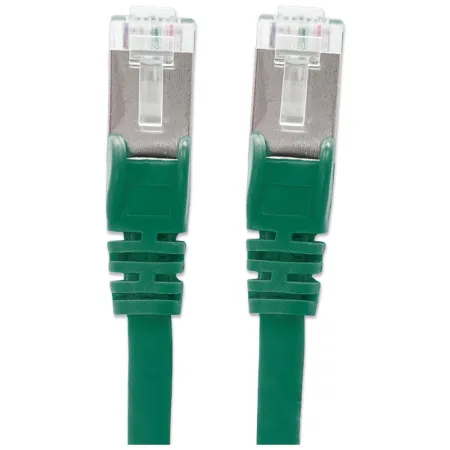 Patch Cord Cat5e F/utp 20m Zielony 100% Miedź