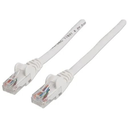 Kabel Krosowy Patchcord U/utp Cat6 7,5m Biały 100% Miedź