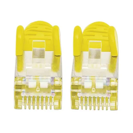 Patchcord Cat6a Sftp 10gbit 500mhz Lsoh/lszh 2m żółty