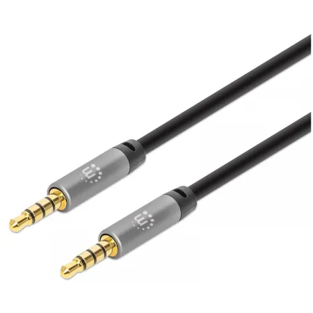 Kabel Aux Audio Stereo Mini Jack 3.5mm Trrs 3m Manhattan