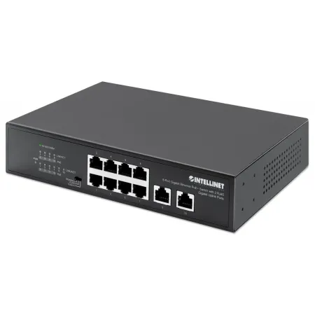 Switch Gigabit 8x Rj45 Poe+, 2x Rj45 Gigabit Uplink