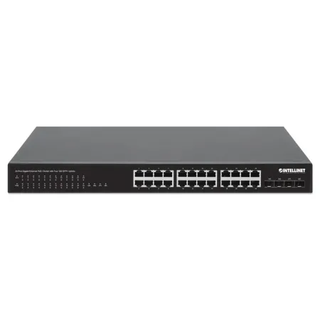 Switch Gigabit 24x Rj45 Poe+, 4x Sfp+ 10g Uplink