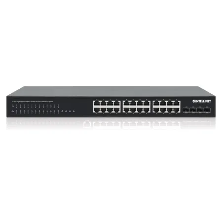 Switch Gigabit 24x Rj45 Poe+, 4x Sfp+ 10g Uplink