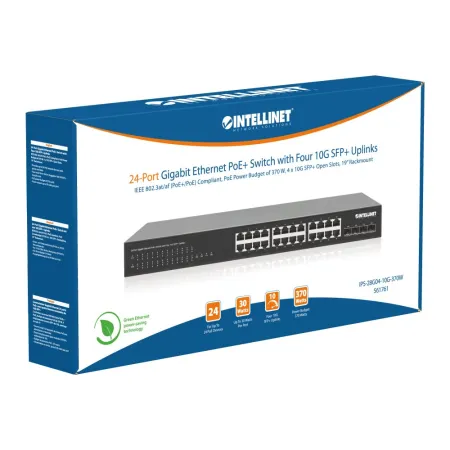Switch Gigabit 24x Rj45 Poe+, 4x Sfp+ 10g Uplink