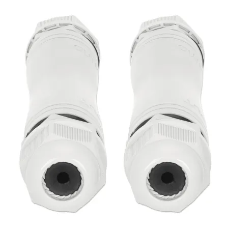 łącznik Zewnętrzny Rj45 Poe+ Ip67 Do 1000m, Zestaw 2 Szt