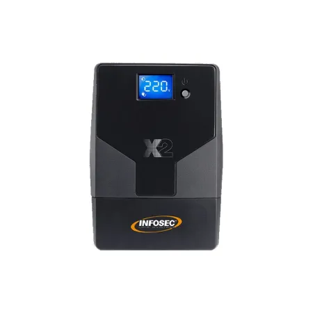 Zasilacz Awaryjny Ups 1000va Lcd Touch 1000 Infosec 2xschuko