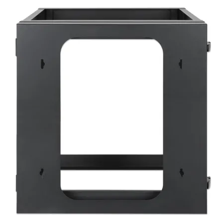 Rama Rack 19 9u 604x555, Wisząca, Tylne Otwarcie, 4 Słupki